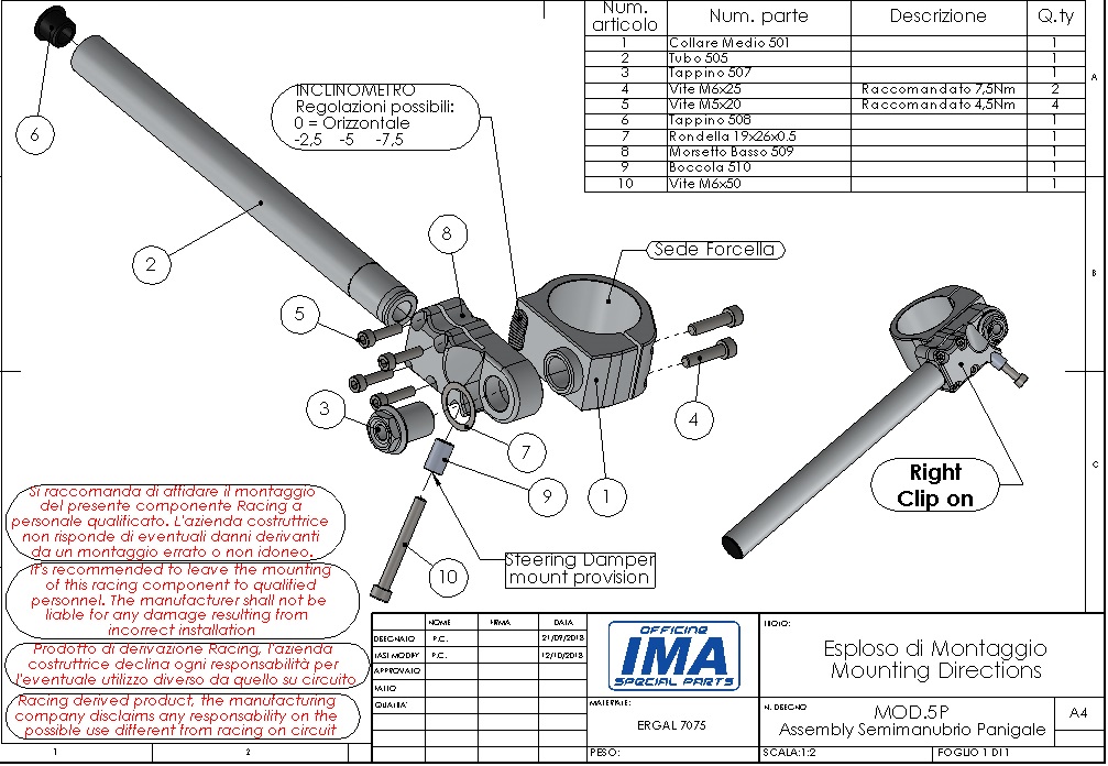 Semimanubri Regolabili Panigale_5